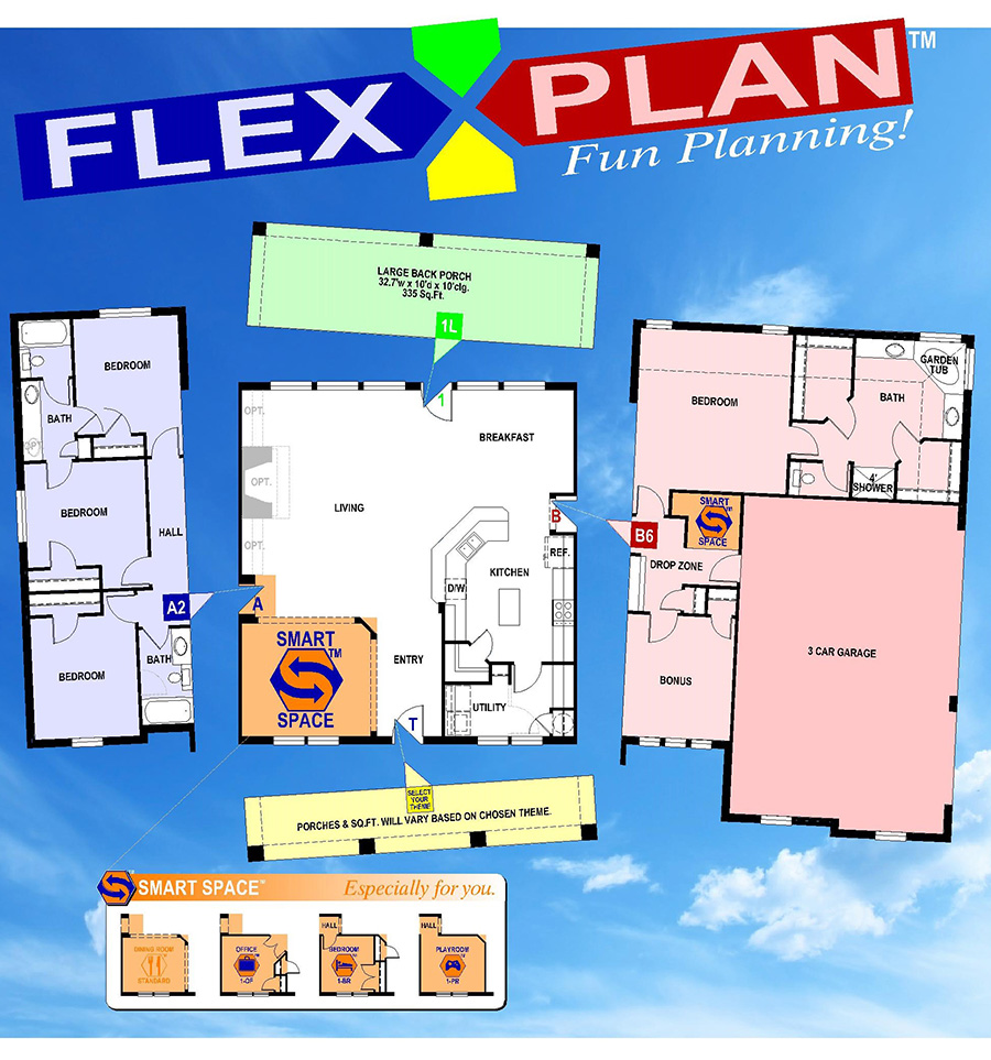 FLEX Plan Conaway Homes, Tyler, TX and East Texas
