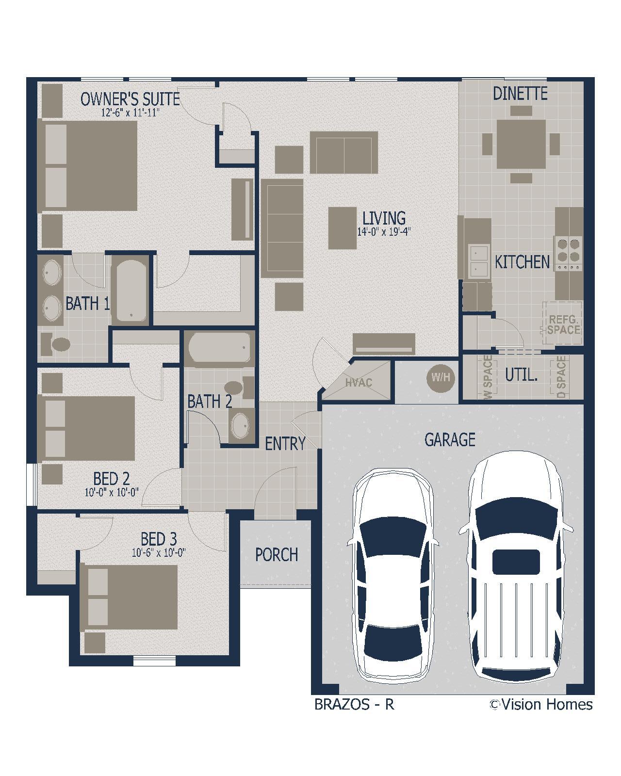 Flex Plan floorplan