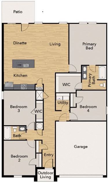 Flex Plan floorplan